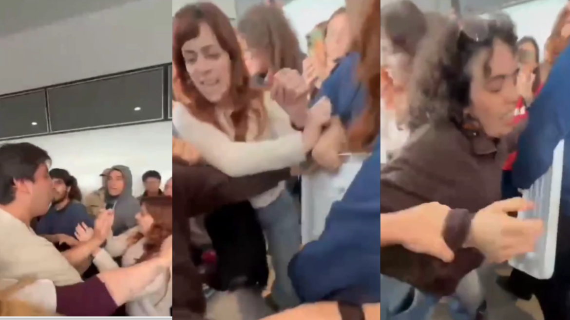 Tensión y golpes entre militantes estudiantiles en la Facultad de Psicología de la UNLP
