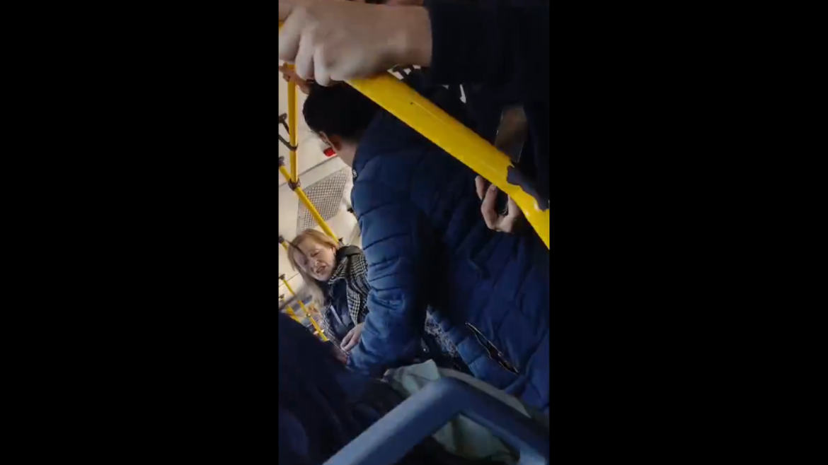 “Andá a bañarte, negra de mier…”: dos mujeres se pelearon arriba de un colectivo