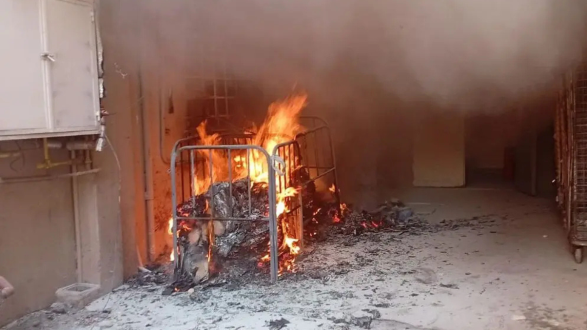Dos pacientes provocaron un incendio en el Hospital Alejandro Korn