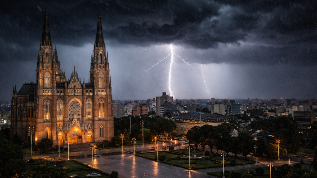 Establecen el nivel de alerta ‘amarillo’ por tormentas para el miércoles