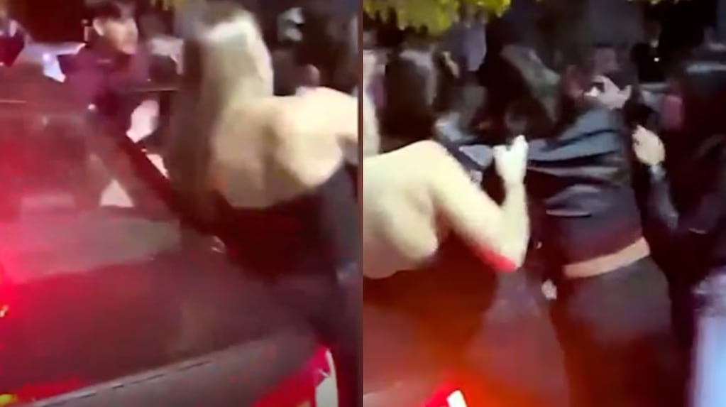 Video: brutal ataque a la salida de un boliche entre cinco mujeres golpearon a una joven