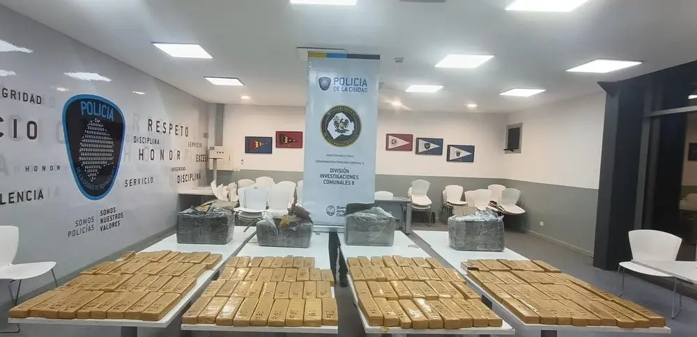 Intentó coimear a la Policía y terminó confesando que trasladaba más de 100 kilos de marihuana