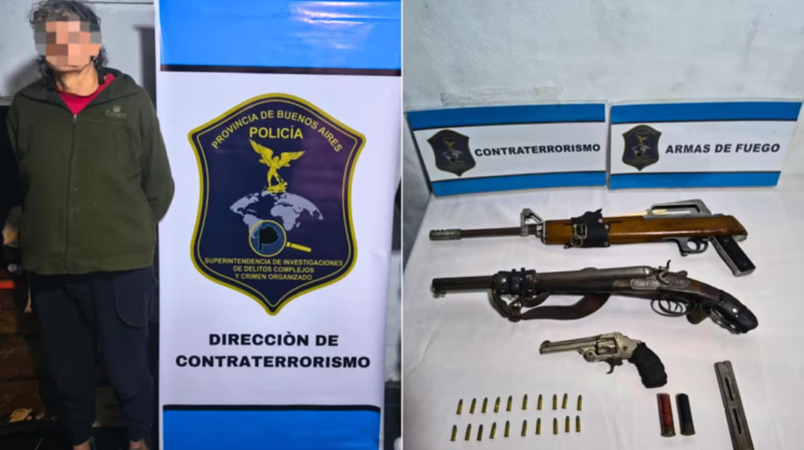 Ataques antisemitas en La Plata: allanaron a un sospechoso, hallaron armas y una molotov