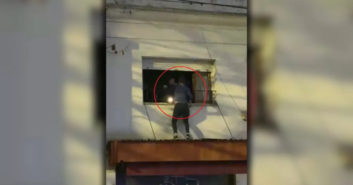 Tensión en La Plata: se atrincheró en una vivienda y amenazó con prender fuego todo