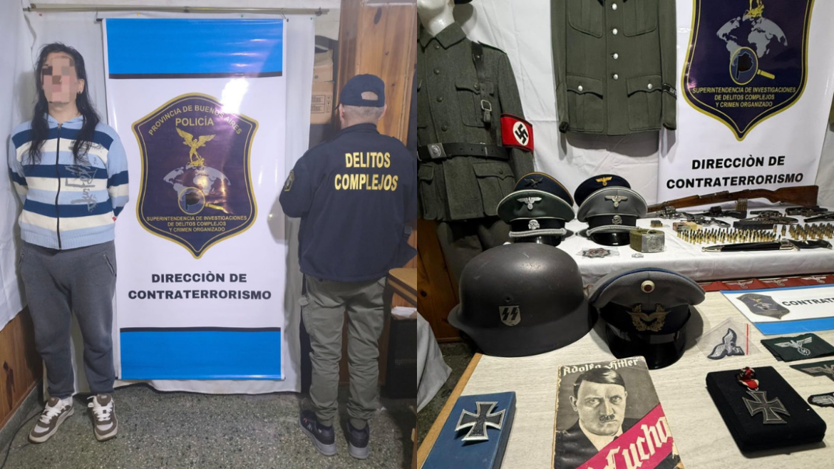 Vendía un uniforme militar alemán por Marketplace y terminaron allanando su casa