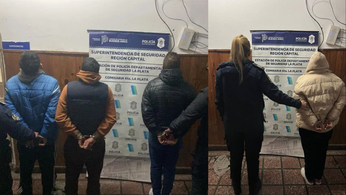 Tolosa: detuvieron a cuatro delincuentes tras atacar a una jubilada durante un intento de robo