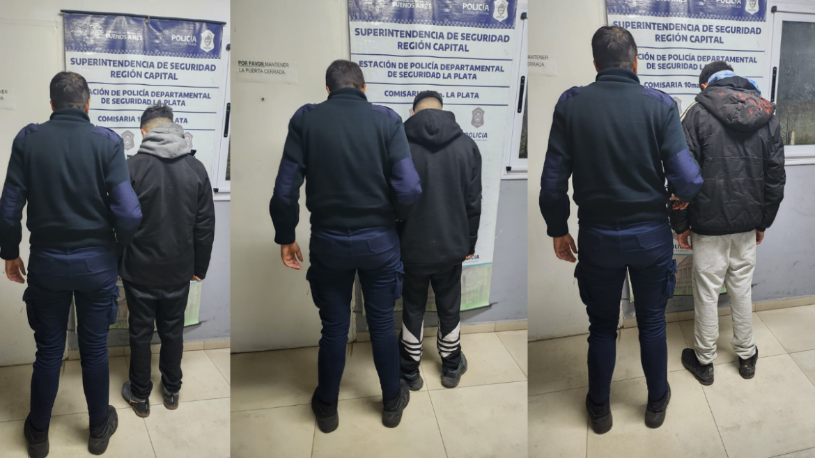 Detuvieron a tres menores por un robo en City Bell, pero quedaron en libertad por decisión judicial