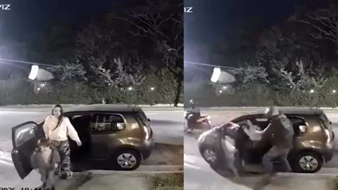 “LLEVATE TODO” motochorros asaltaron a una mujer segundos después de que bajara a dos chicos del auto