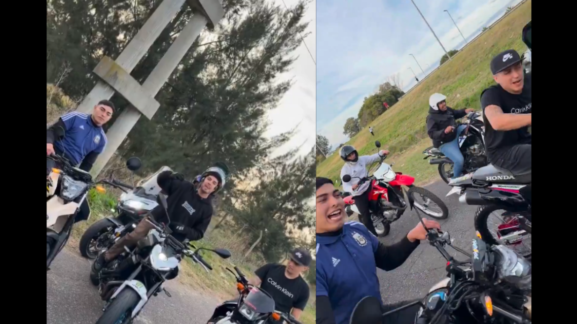 Algunos sin cascos, sin espejos y la mayoría sin patentes promocionan una juntada de motos “legal” en el Autódromo Roberto Mouras