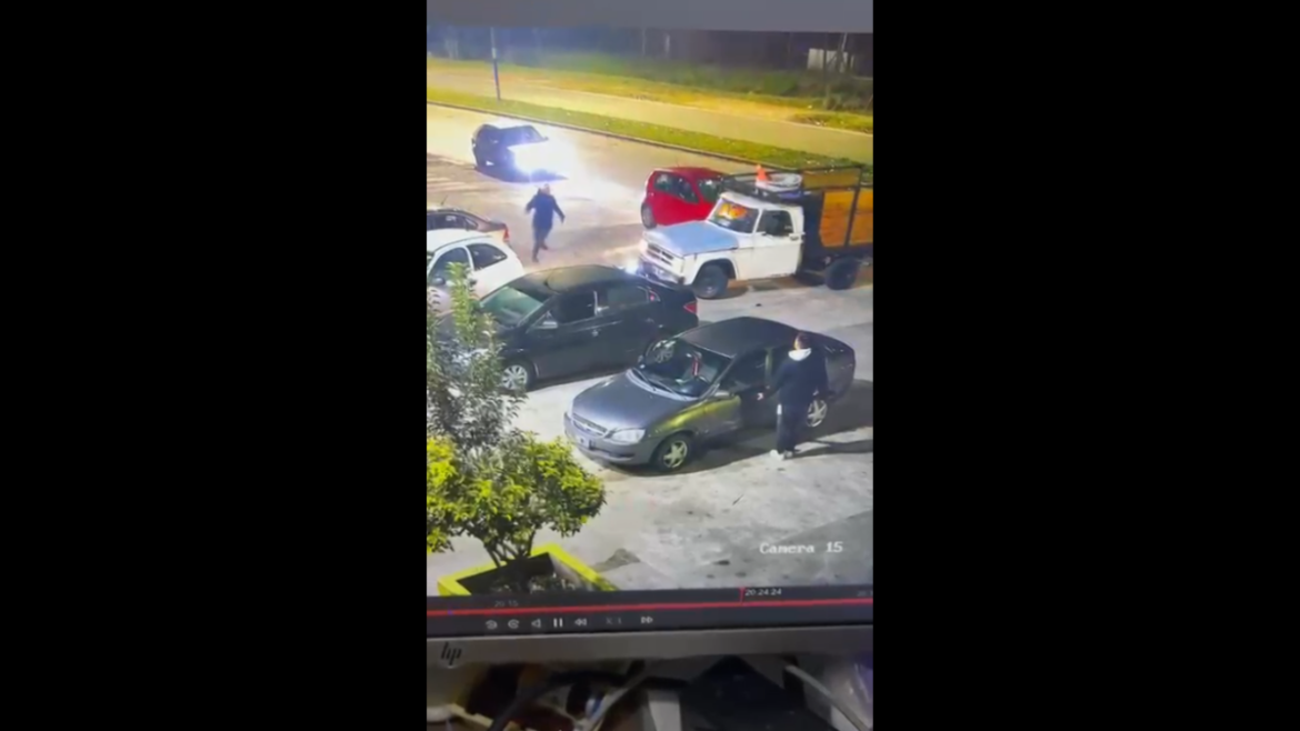 Video: Arrestaron a un hombre que atropelló a dos jóvenes y escapó