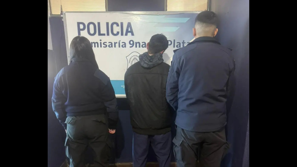 Cayó en La Plata por el robo de una moto y una camiseta de la Selección Argentina