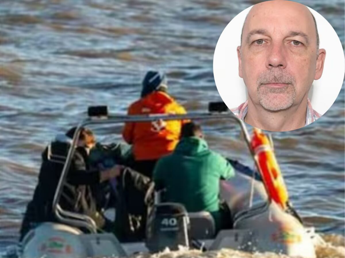 Encontraron el cuerpo de Carlos Kovach otro de los pescadores desaparecidos en el Río de la Plata