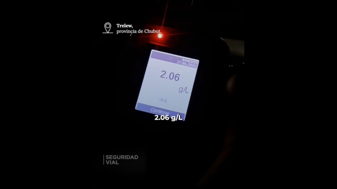 Insólito control: dijo que había tomado un remedio, pero dio positivo de alcoholemia