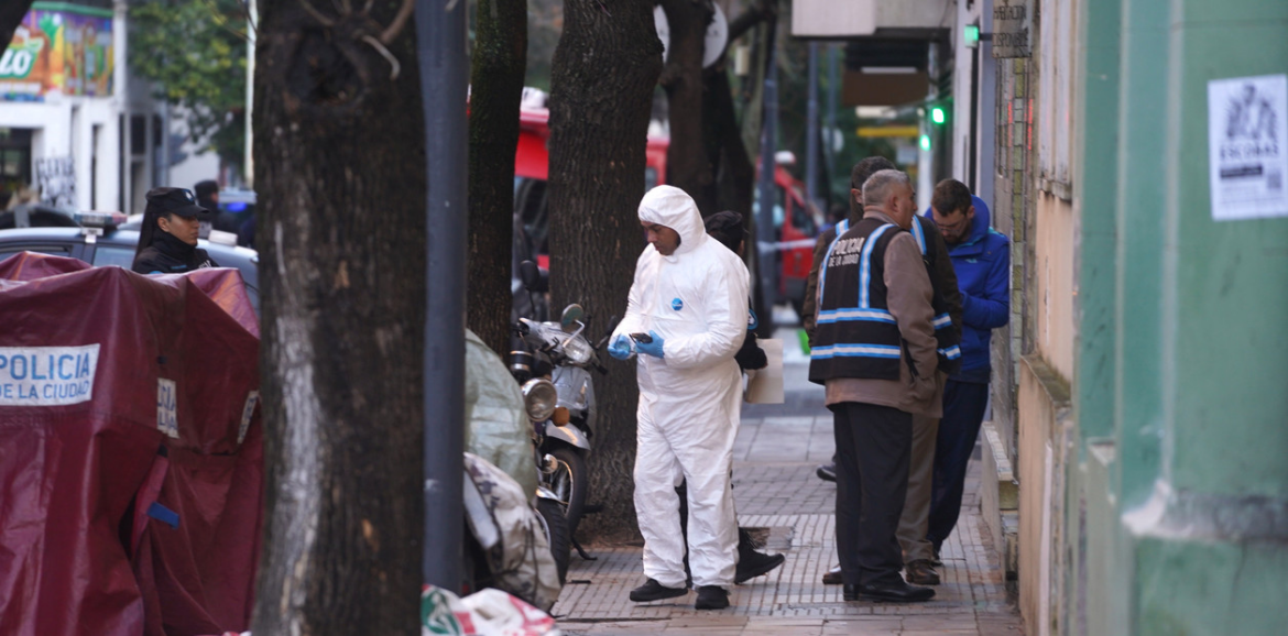 Mataron a puñaladas a un joven repartidor en CABA
