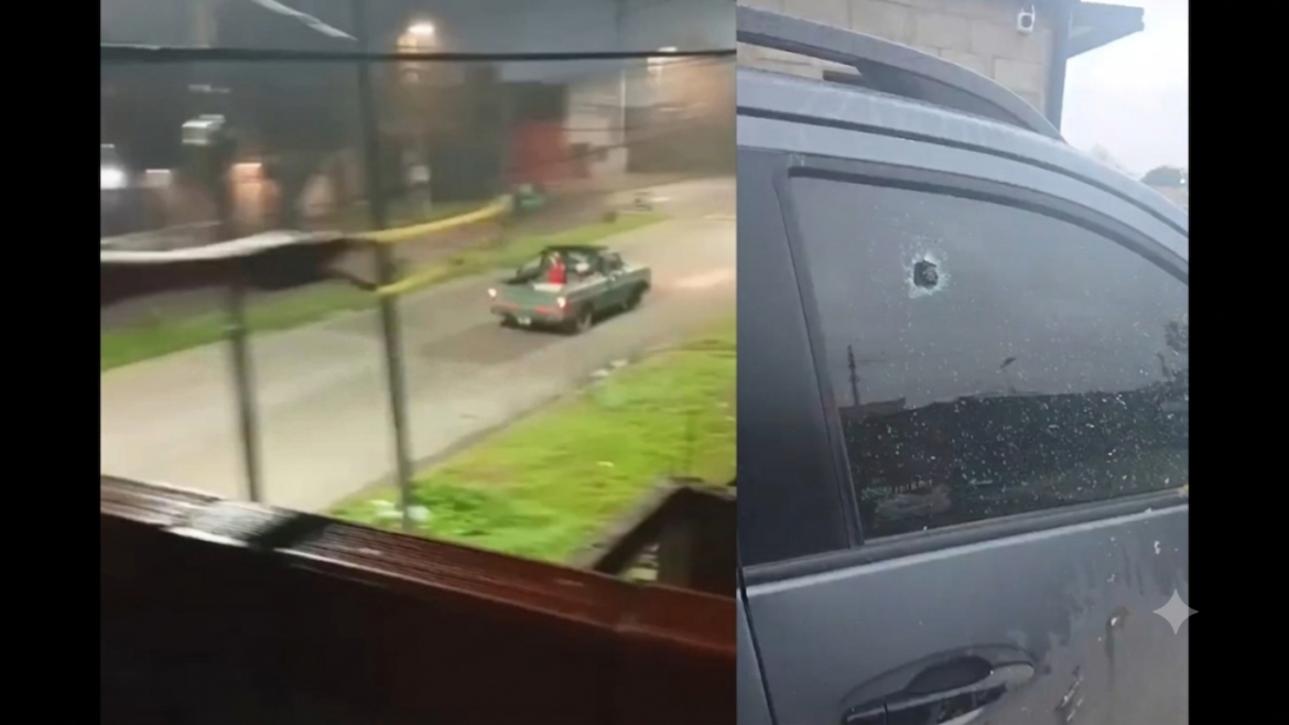 Menores se grabaron atacando autos con gomeras en Villa Castells