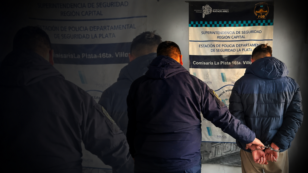 La Plata: estaba prófugo por un homicidio ocurrido en mayo y lo detuvieron cuando fue a ver a familiares