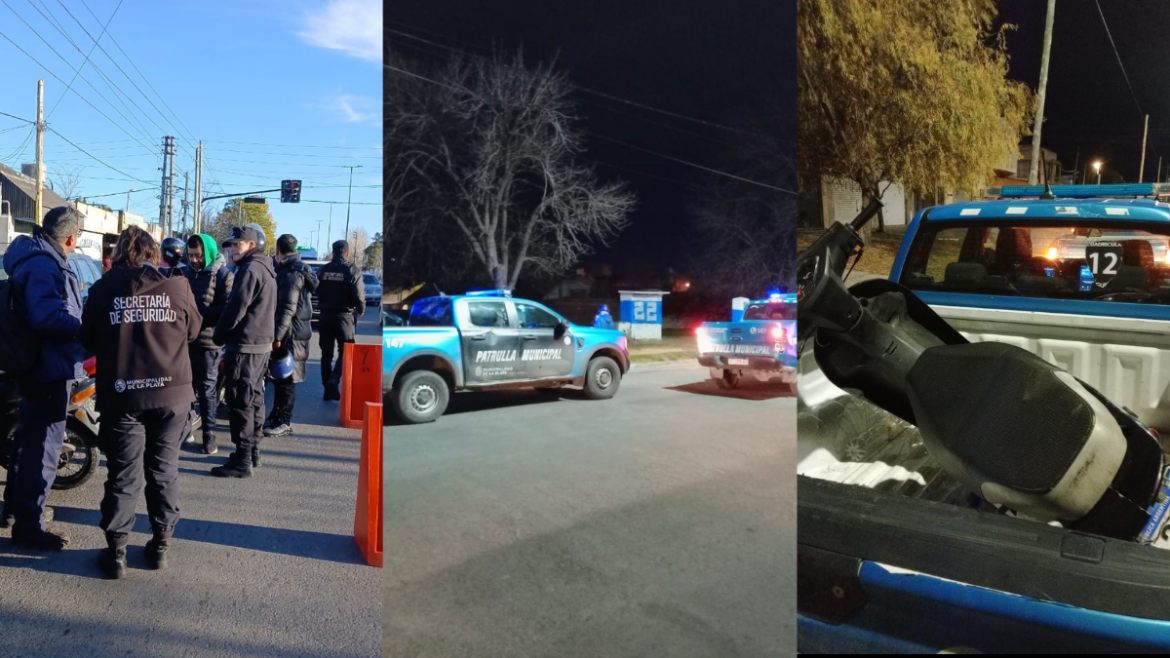 Nuevos controles en La Plata: sacaron de circulación 12 motos por faltas en la documentación