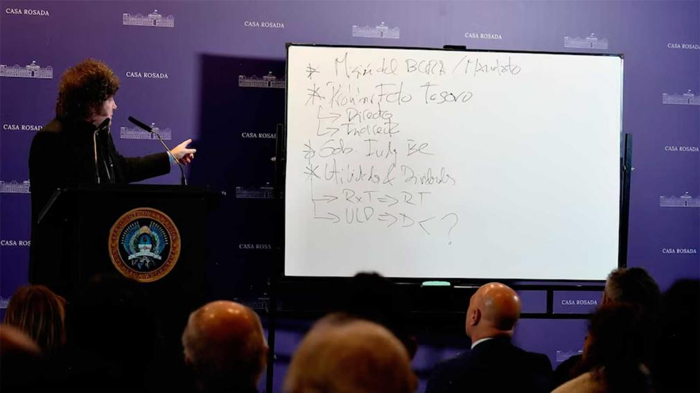 Los cinco puntos centrales de la reforma del Banco Central presentada por Javier Milei