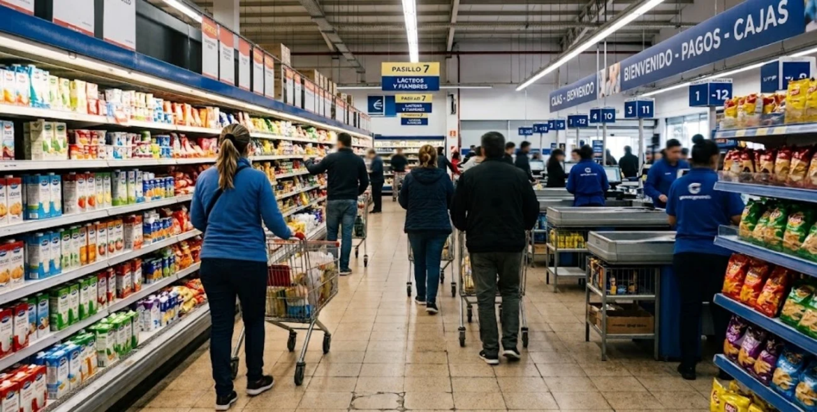 La inflación se ubicó en 1,9% en junio y volvió a mostrar una desaceleración