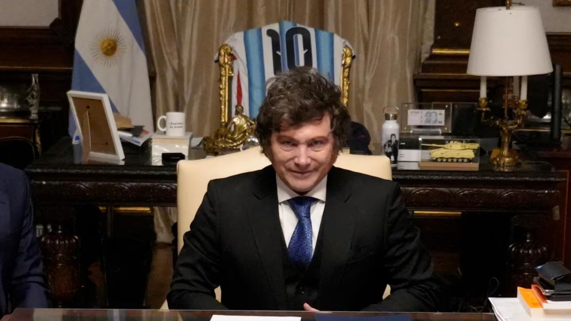 Milei reaccionó a la victoria de Noruega sobre Brasil y elogió a Haaland en redes sociales