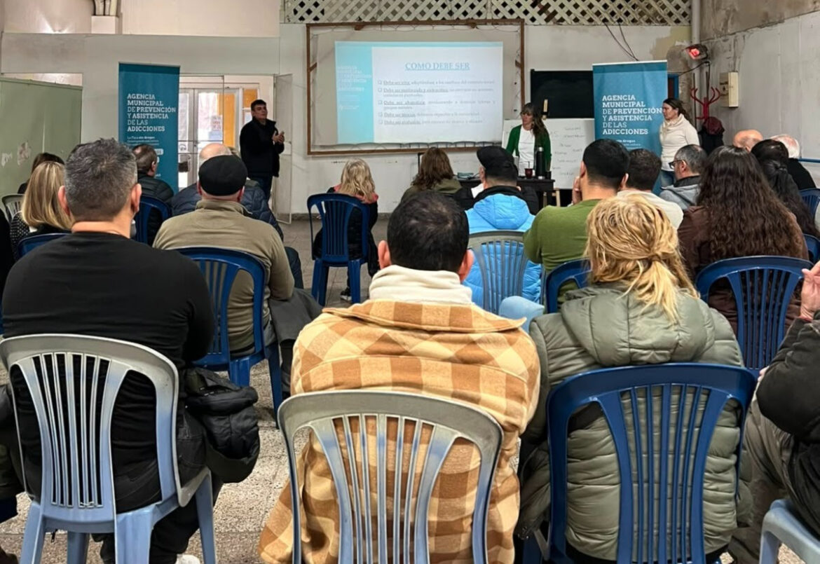 La Plata fortalece la prevención de adicciones con una red de más de 700 instituciones