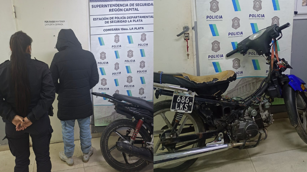 City Bell: tres operativos dejaron motos secuestradas, aprehendidos y dos menores involucrados