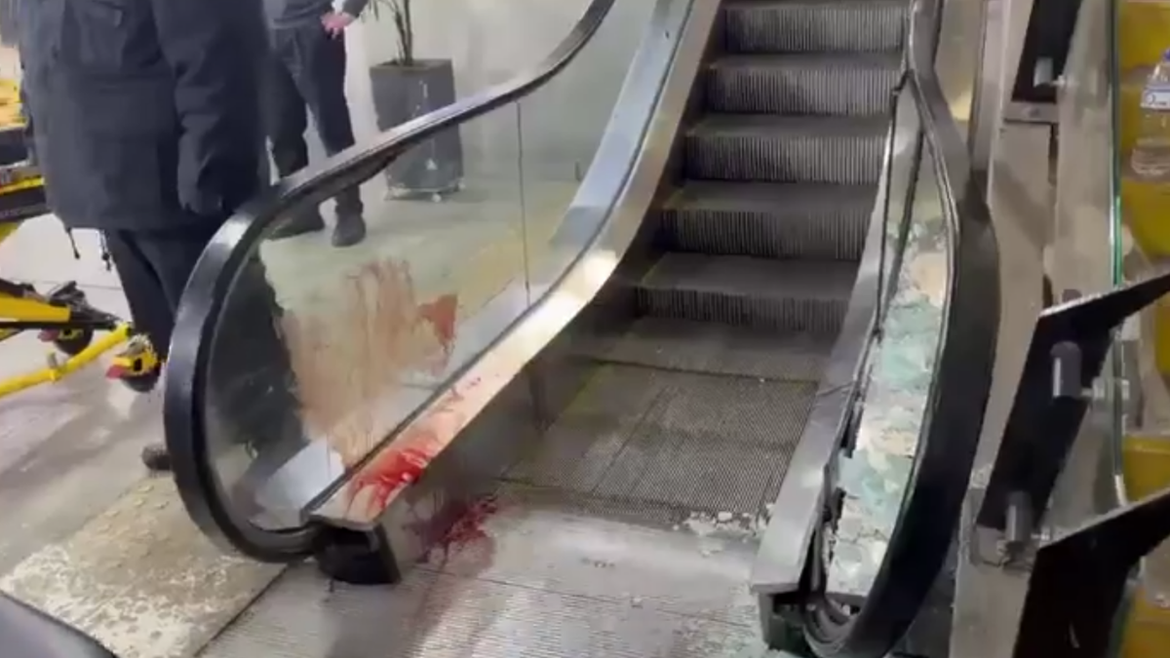 CABA: colapsó una escalera mecánica en la estación Sáenz y hubo al menos 11 heridos