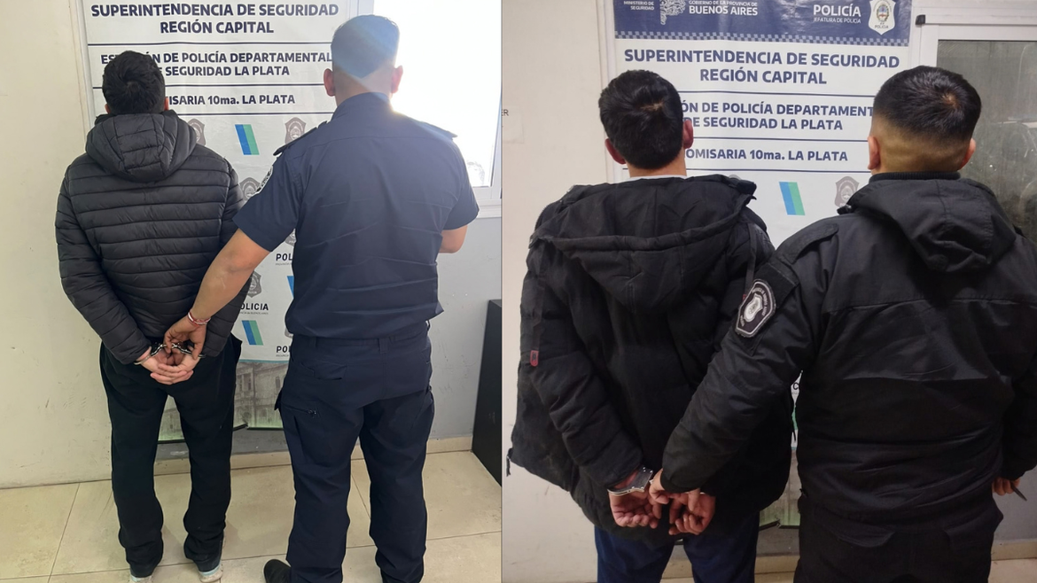 Dos procedimientos en City Bell terminaron con dos detenidos
