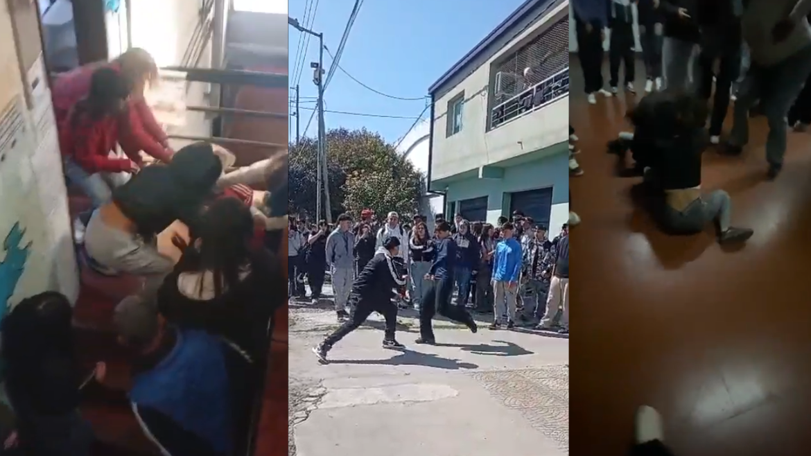 Violencia en una escuela de Los Hornos: familias denuncian peleas, armas y destrozos y reclaman medidas urgentes