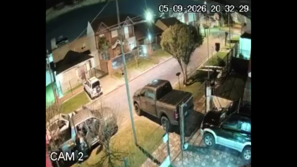Un niño quedó en medio de un violento asalto a su familia