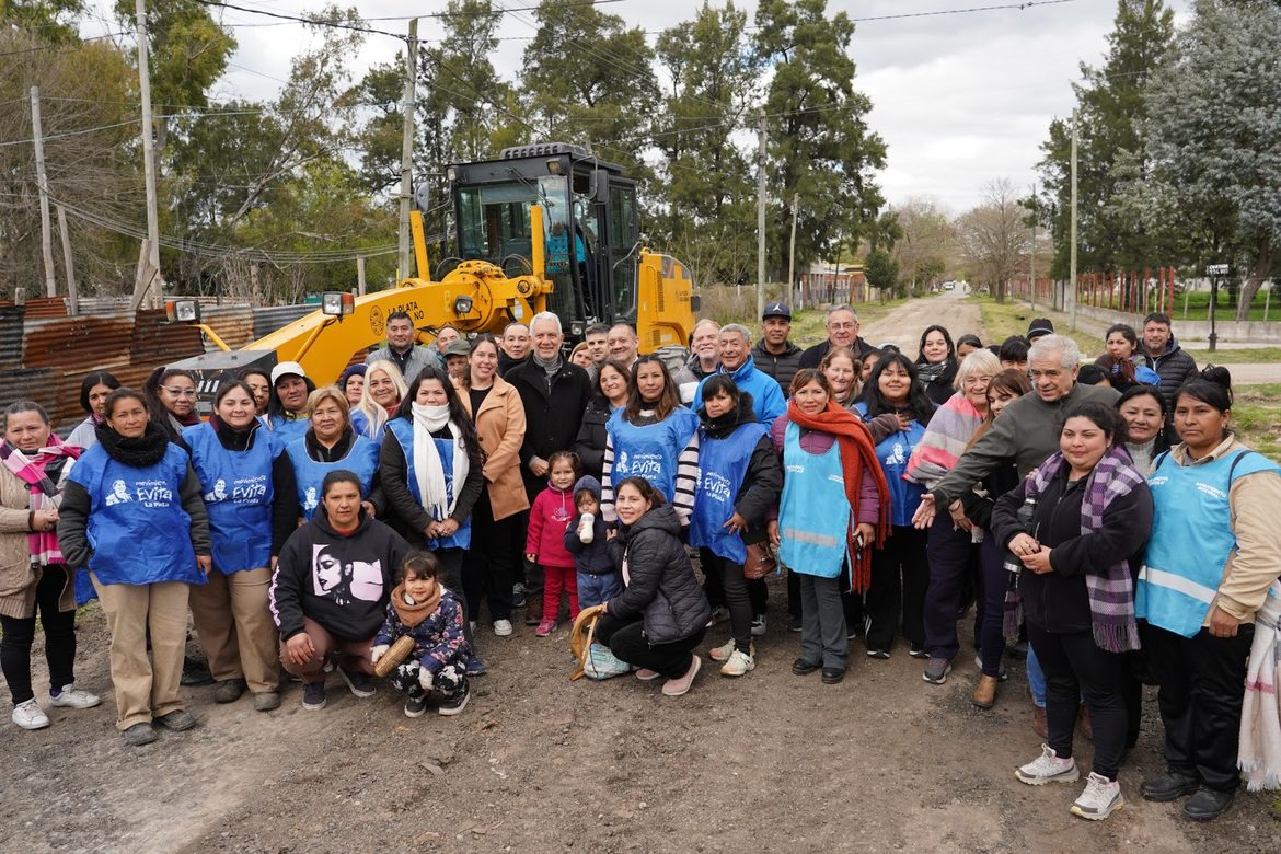 Alak inauguró una obra hidráulica clave para el saneamiento de la cuenca del Arroyo Maldonado