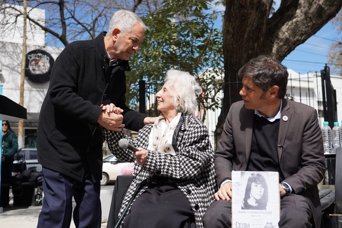 Alak, Kicillof y Estela de Carlotto conmemoraron los 50 años de la Noche de los Lápices