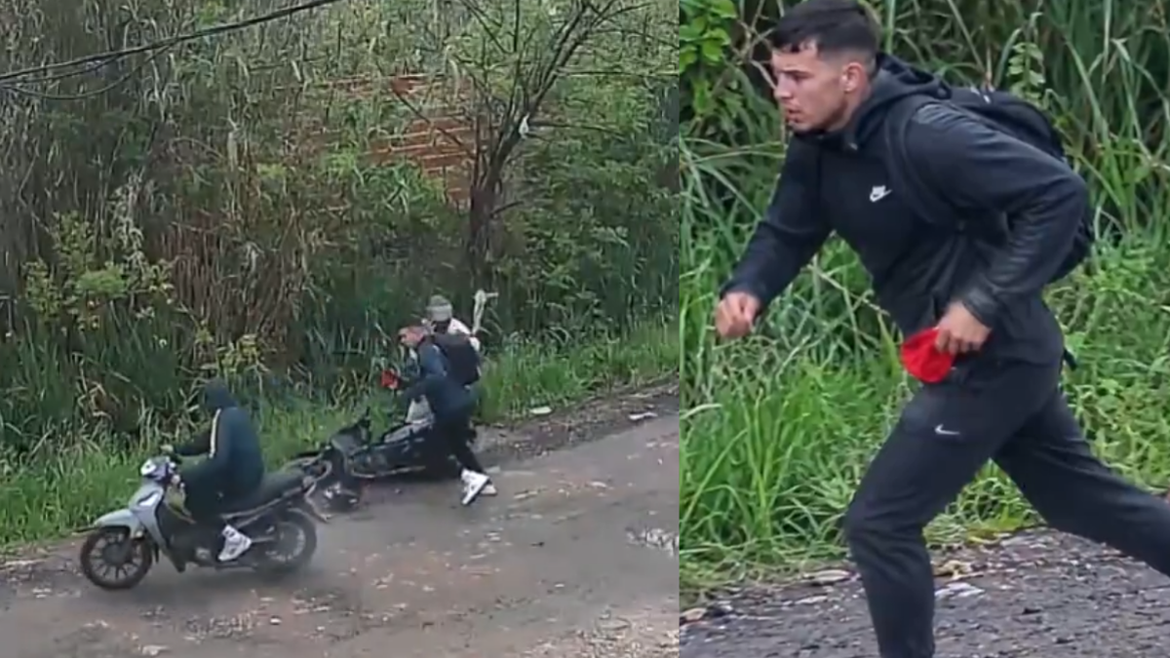 Berisso: dos motochorros intentaron robarle la moto a una mujer y huyeron ante sus gritos