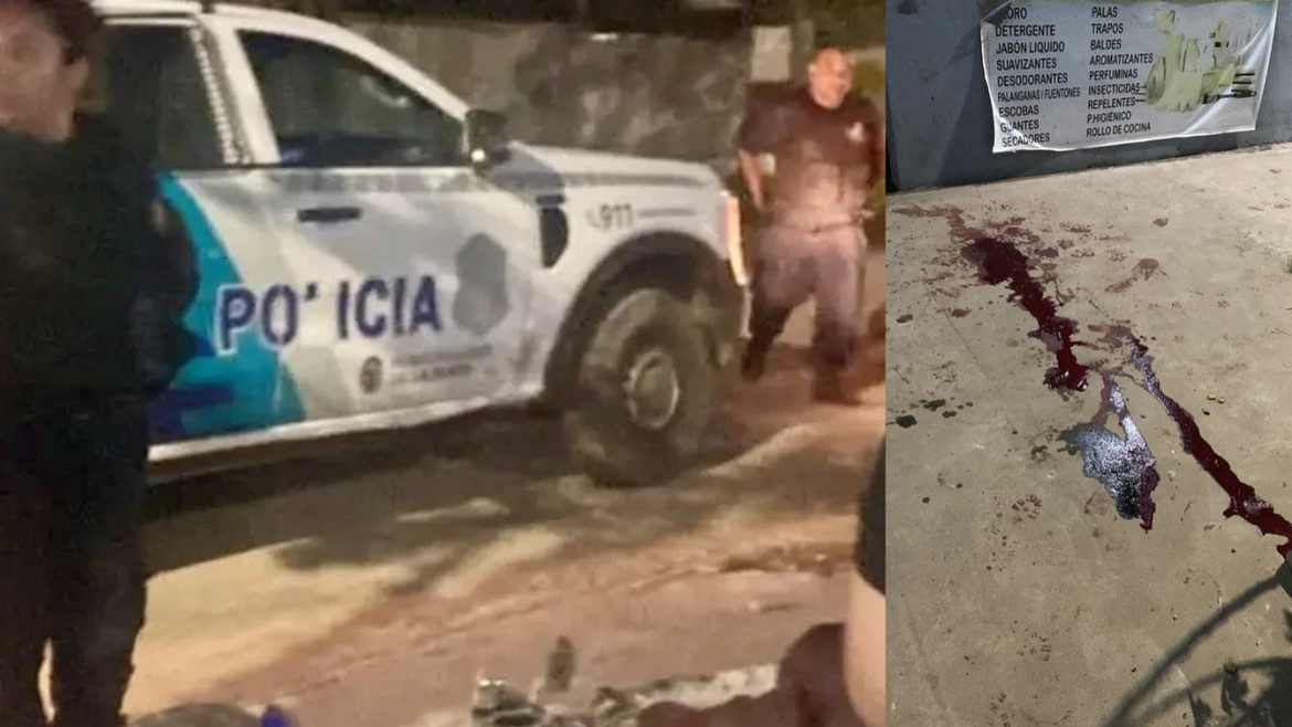 Brutal ataque en La Plata: le dieron un fierrazo en la cabeza y terminó en terapia intensiva