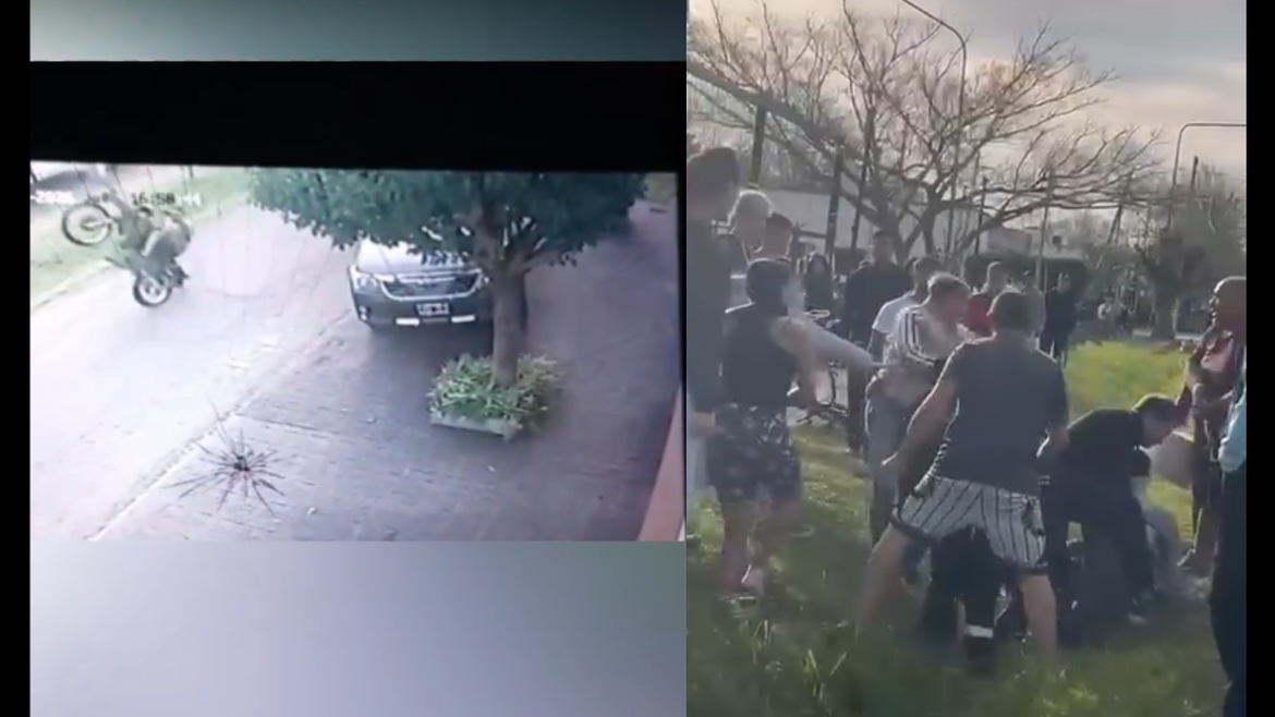 Choque entre motos y violencia en La Plata: un joven quedó en terapia intensiva