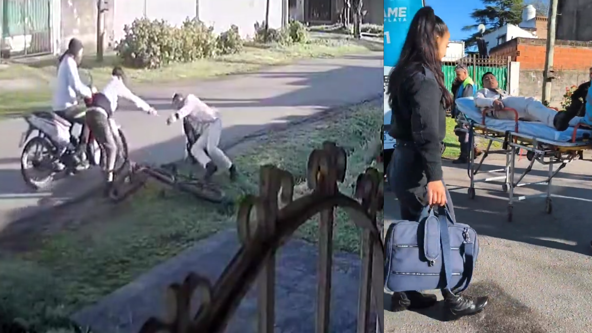 Los Hornos: le robaron la bicicleta y terminó herido de un disparo