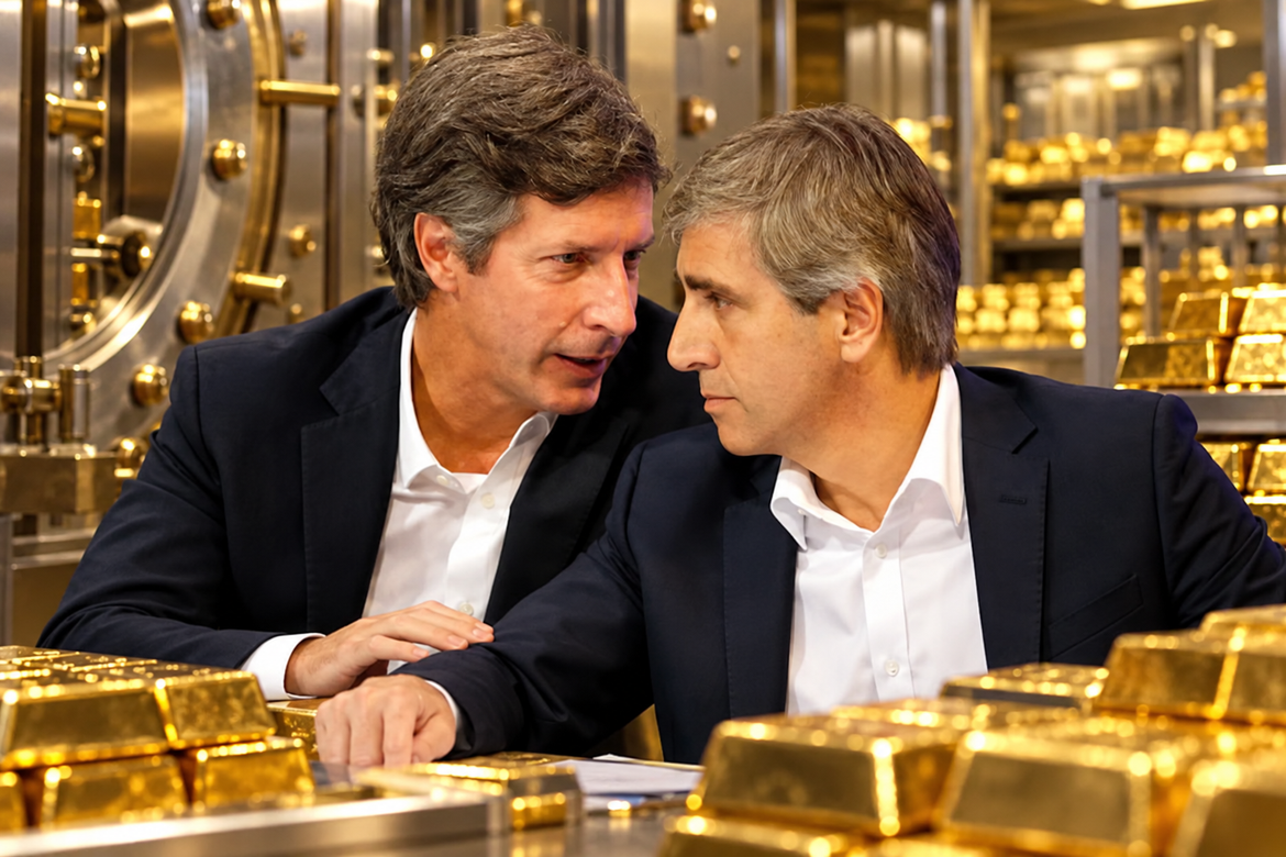 Solicitaron la detención de Caputo y Bausili por las operaciones con oro del BCRA